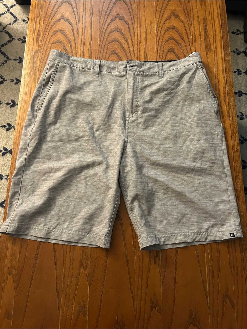 Men's Quiksilver Gray Amphibian Shorts - size 38/XL